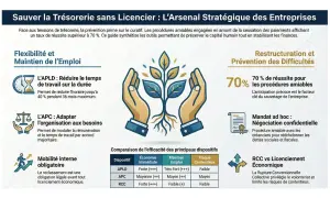 Stratégies pour éviter le problème de trésorerie : flexibilité, restructuration, et procédures amiables pour sauver l'entreprise.