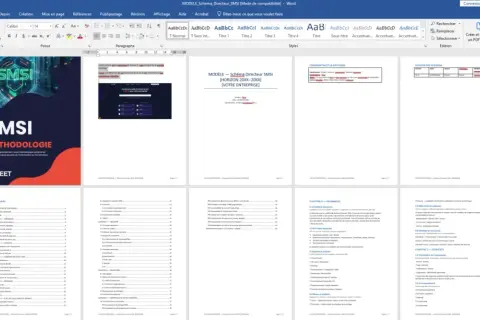 Schéma directeur SMSI : modèle de document pour la gestion de la sécurité de l'information. Ce schéma directeur SMSI est un guide pour votre entreprise.
