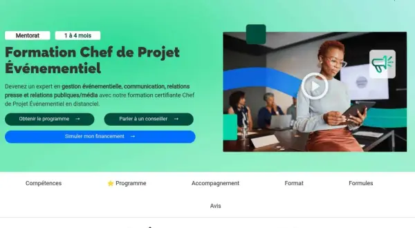 Formation certifiante pour devenir chef de projet événementiel. Apprenez la gestion, la communication et les relations publiques.