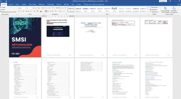 Schéma directeur SMSI : modèle de document pour la gestion de la sécurité de l'information. Ce schéma directeur SMSI est un guide pour votre entreprise.
