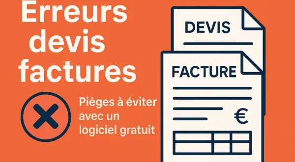 Erreurs devis factures : pièges à éviter avec un logiciel gratuit. Le rapprochement facture bon de livraison simplifié.