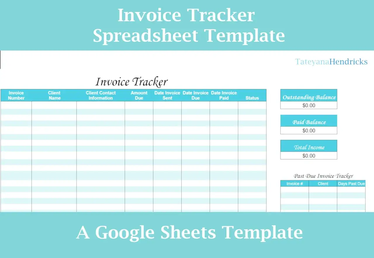 Tableau suivi facturation client gratuit. Mod&egrave;le Google Sheets pour g&eacute;rer vos factures, clients, montants dus et paiements.