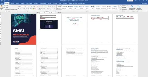 Schéma directeur SMSI : modèle de document pour la gestion de la sécurité de l'information. Ce schéma directeur SMSI est un guide pour votre entreprise.
